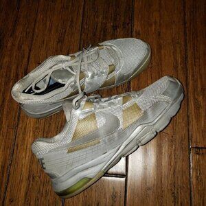 Nike Trainer SC  Mens Shoes‎ Size 12 Gray Gold Sneakers  Pre-Owned